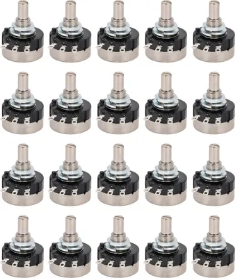 Produktbild von 20-teiliges Potentiometer-Kohlefilm-Ein-Gang-Zubehörset für Motordrehzahlregelung B105 1M