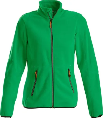 Produktbild von Printer Speedway Damen Fleece-Jacke mit zweifarbigen Reißverschlüssen und Flatlock-Nähten