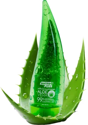 Produktbild von Softto+Plus Aloe Vera Soothing Gel Beruhigendes & Feuchtigkeitsspendendes Gel