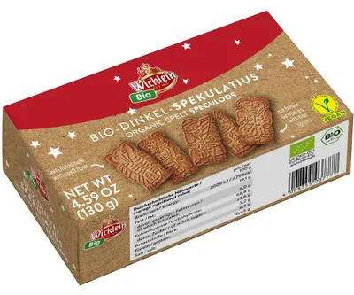 Produktbild von Wicklein Dinkel-Spekulatius vegan 130g