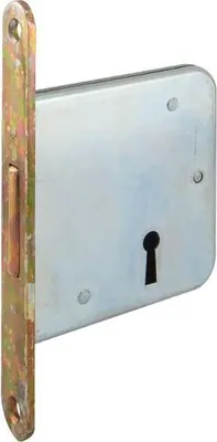 Produktbild von Einstemm-Riegelschloss 61005 tosisch, DM 50 mm, links, Stahl verzinkt