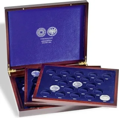 Produktbild von Münzkassette VOLTERRA TRIO deLuxe, für 10-DM-Gedenkmünzen