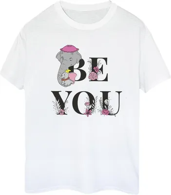 Produktbild von Disney - "Be You" T-Shirt für Damen BI18319 (S) (Weiß)