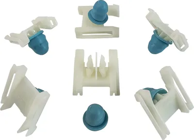 Immagine prodotto di 20x clip con gommino per modanatura brancardo per VW Passat B5 3B | 3B0853576