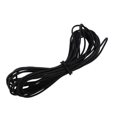 Obrázok produktu pre 10m Stretch Bungee Seilschockkabel Binden Sie DIY -Handwerksschmuck (schwarz)