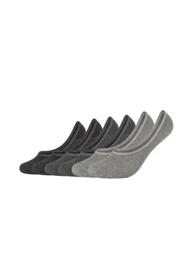 Produktbild von s.Oliver Füßlinge 6er Pack Essentials in schlichtem Design light grey melange 39-42