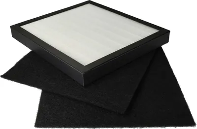 Produktbild von vhbw Filter-Set Ersatz für Dirt Devil 0150022 für Luftreiniger - HEPA-Filter, Aktivkohlefilter
