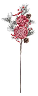 Image de Branche décorative Décorations de Noël, 75 cm