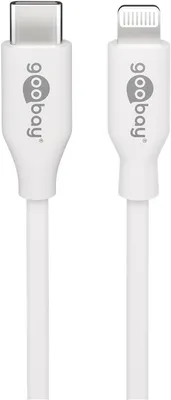 Image de Câble Lightning USB-C de recharge et de synchronisation, câble MFi pour Apple iPhone et iPad, blanc