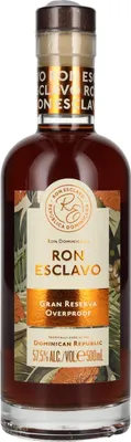 Produktbild von Ron Esclavo GRAN RESERVA OVERPROOF Ron Dominicana 57,5% Vol. 0,5l
