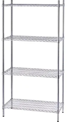 Produktbild von Lagerregal Aus Chromstahl, 910X610X1800 Mm