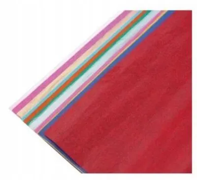Produktbild von Fiorello Glattes Krepppapier 12 Farben für die Schule
