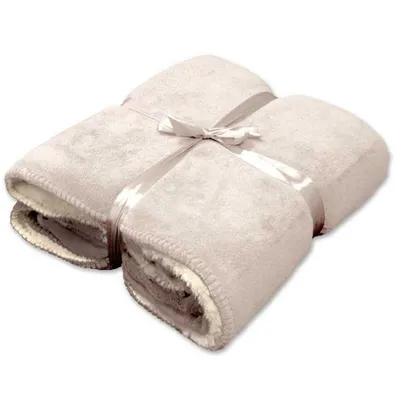 Produktbild von Unyqoos® Coby Plaid 130x160 cm Pebble – kuschelige Wohndecke mit gestepptem Wabenmuster, farbecht und waschbar, Sofa- und Bettüberwurf