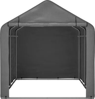 Produktbild von Fahrradgarage Outdoor - Fahrradzelt - 244x241x217 cm - Wasserdicht - Nylon - Stahlgestänge - Rolltür - Ganzjahresgeeignet - Mehrfarbig