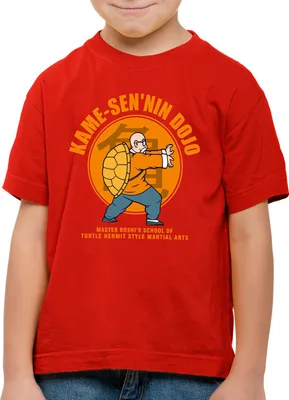 Produktbild von style3 Roshi Kame-Sen'nin Dojo Kinder T-Shirt turtle gt z son-goku