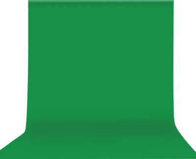 Produktbild von 2 * 3m / 6,6 * 10ft Professioneller Green Screen Hintergrund Studiofotografie Hintergrund Waschbar Langlebiges Polyester-Baumwollgewebe Nahtloses, einteiliges Design fuer Portraet-Produktaufnahmen