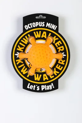 Obrázek produktu pro Kiwi Walker Plovací chobotnice Mini z TPR pěny, oranžová, 12 cm