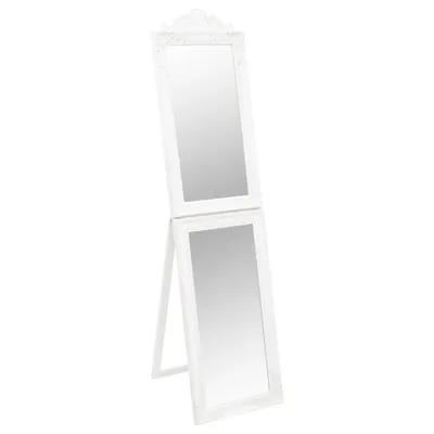 Image de Miroir sur pied Blanc 40x160 cm