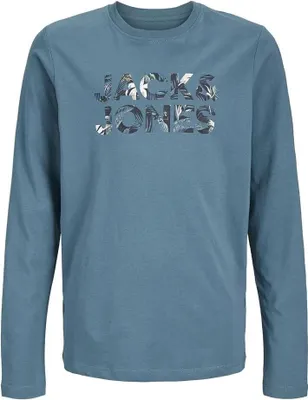Produktbild von Jack & Jones Ebryan Corp Logo Langarm-t-shirt Blau 8 Years Jungen Blau 8 Years