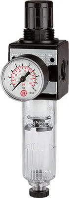 Produktbild von Riegler Filterregler »multifix«, PC-Behälter, BG 3, G 1/2, 0,1-3 bar, HA