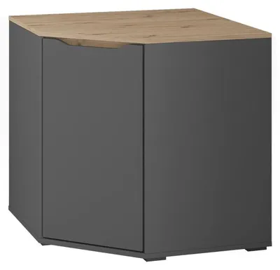 Imagen del producto de Aparador Vicco Ruben Antracita/Roble artesanal 77.9 x 77.9 cm, Model 62897