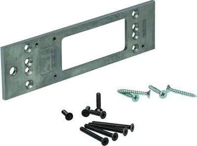Produktbild von Hörmann Montageplatte für Obentürschließer HDC35-1, mit Befestigungsmaterial
