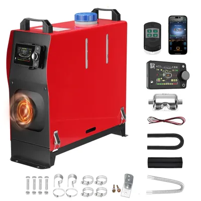 Obrázek produktu pro SUNSTER 8kW dieselové parkovací topení univerzální 12V/24V, dieselové topení s Bluetooth APP ovládáním, energeticky úsporné, parkovací topení, pro osobní a nákladní automobily, karavany