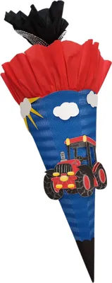 Produktbild von Schultüte Bastelset Traktor rot von Prell