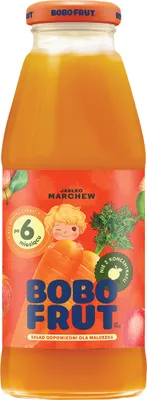 Obrázok produktu pre Bobo Frut jablkový a mrkvový nektár pre deti, 300 ml