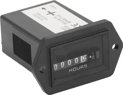 Produktbild von Mechanischer Betriebsstundenzähler Hochpräziser Quarz Stundenzähler für industrielle Produktion Generator Baufahrzeug 12?36VDC