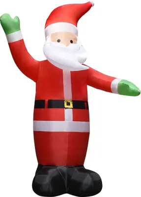Produktbild von vidaXL Aufblasbarer Weihnachtsmann mit LEDs Weihnachtsdeko IP44 4,5 m