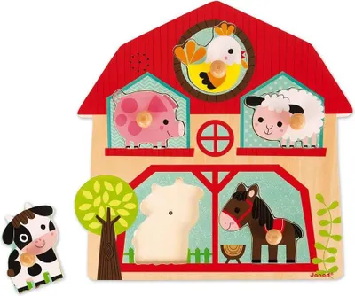 Immagine prodotto di Puzzle in legno Janod puzzle musicale