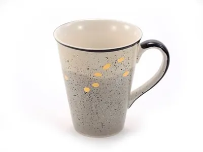 Produktbild von Becher "Sao" Keramik mit Goldauflage 0,3 l