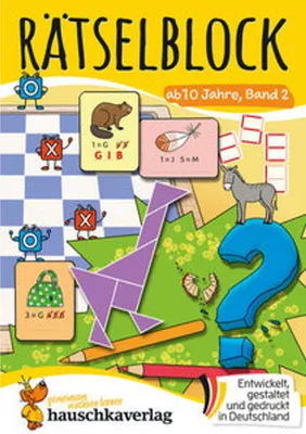 Produktbild von Rätselblock ab 10 Jahre, Band 2