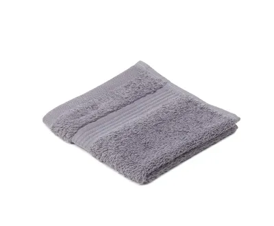 Produktbild von sleepling - liebling Seiftuch, 100% hochwertige Baumwolle, mit Schlaufe, 30 x 30 cm, waschbar & trocknergeeignet, formstabil, weich, Anthrazit