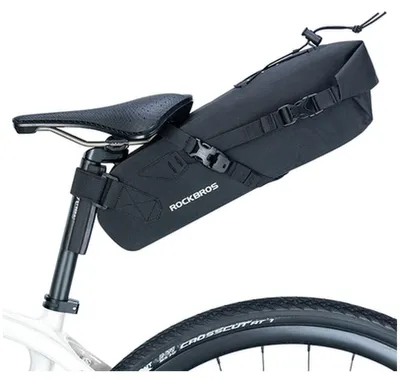 Produktbild von Rockbros 30130061001 3 L black waterproof bicycle saddle bag