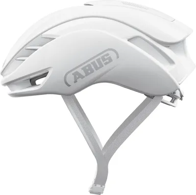 Produktbild von ABUS Rennradhelm GameChanger 2.0 - High Performance Aerohelm mit optimierter Aerodynamik und Belüftung - für Damen und Herren - Pure White, Größe S (51-55 cm)