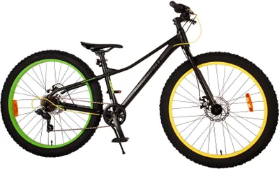 Obrázok produktu pre Detský bicykel Volare Gradient - chlapčenský - 26 palcov - čierno-žlto-zelený - 7 prevodov - Prime Collection