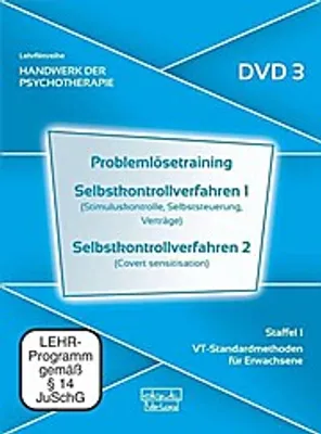 Produktbild von DVD 3 : Problemlösetraining · Selbstkontrollverfahren 1 · Selbstkontrollverfahren 2
