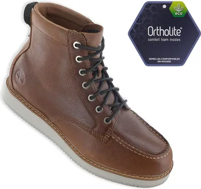Produktbild von TIMBERLAND Redwood Edge Mid Lace Boot - Herren Stiefel Leder Braun TB0A6CUT-EM4 , EU 44.5 US 10.5