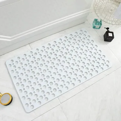 Obrázek produktu pro Protiskuzná podložka do koupelny - 60 x 90 cm - bílá