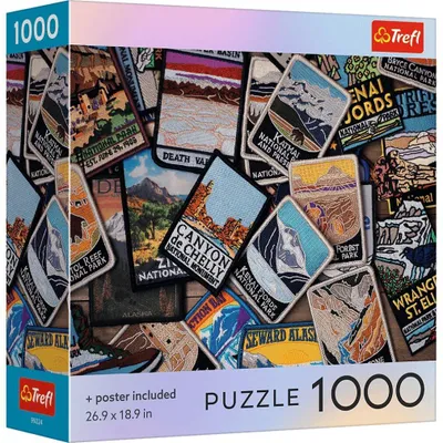 Immagine prodotto di Puzzle TREFL, souvenir americano, 1000 pezzi