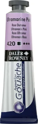 Obrázek produktu pro Daler-Rowney Aquafine, Růžová, Kvaš, Pasta, 15 ml, 1 kusů
