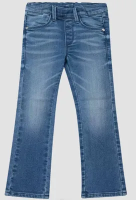 Zdjęcie produktu dla S. Oliver Jeansy damskie, niebieskie, model "stret", rozmiar 116, krój "slim"