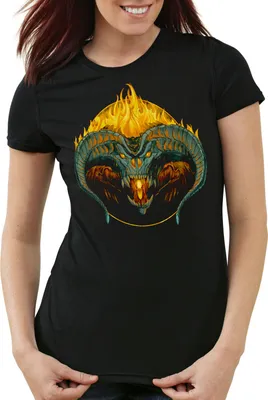 Produktbild von style3 Balrog Damen T-Shirt ring neuseeland auenland, Größe:M