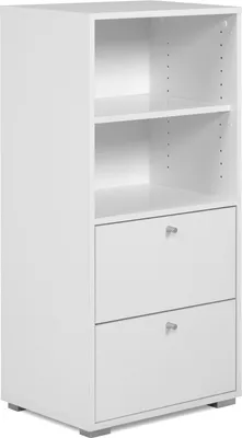Image de Regal >Fyn< in Weiß - 46x96,5x33,5cm (BxHxT)