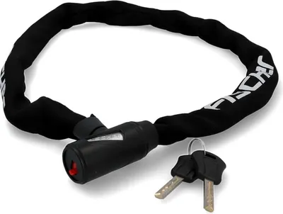 Immagine prodotto di FISCHER 50463 FISCHER lucchetto a catena per bicicletta in neoprene, con chiave