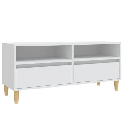 Obrázek produktu pro vidaXL TV skříňka bílá 100x34,5x44,5 cm výrobek ze dřeva