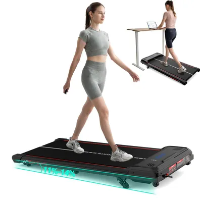 Produktbild von CITYSPORTS WP6, 120 kg, 1 km/h, 6 km/h, Kalorien, Distanz, Geschwindigkeit, Zeit, Schwarz, Silikon