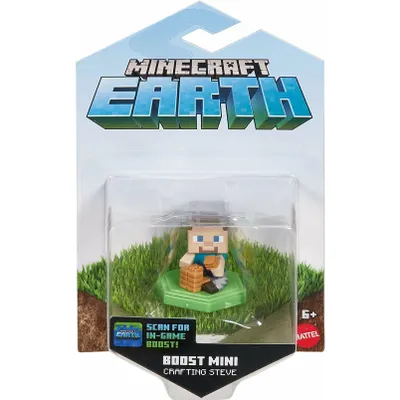Produktbild von Mattel Minecraft Earth GKT36 Mojang Actionfigur Bauender Steve